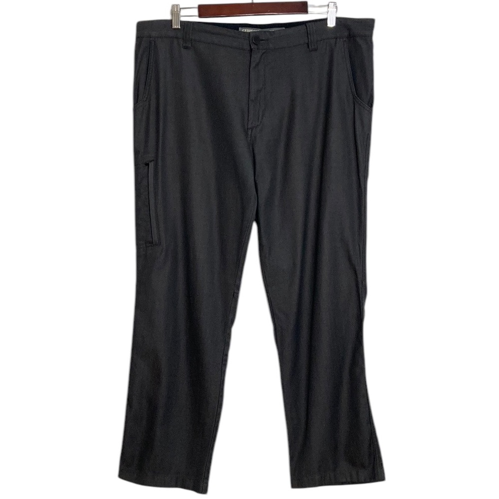 Icebreaker Pants Mens 36 x 28 Gray Merino Wool Utility Straight Leg Casual